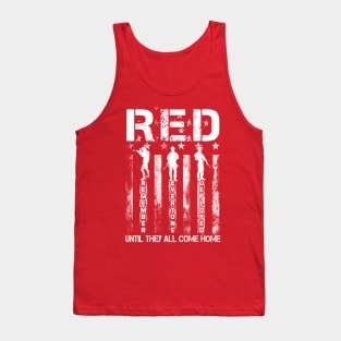 Red Friday R.E.D. - Remember Everyone Deployed Until They Come Home Tank Top